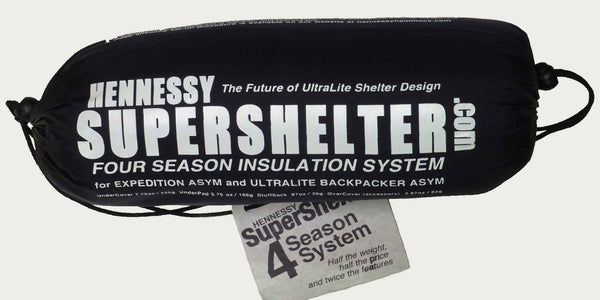 SuperShelter 4-Season Insulation System # 1 Zip – Hennessy Hammock