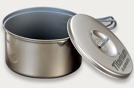 Evernew Ti Non-Stick Pot 3 44 oz (1.3L)