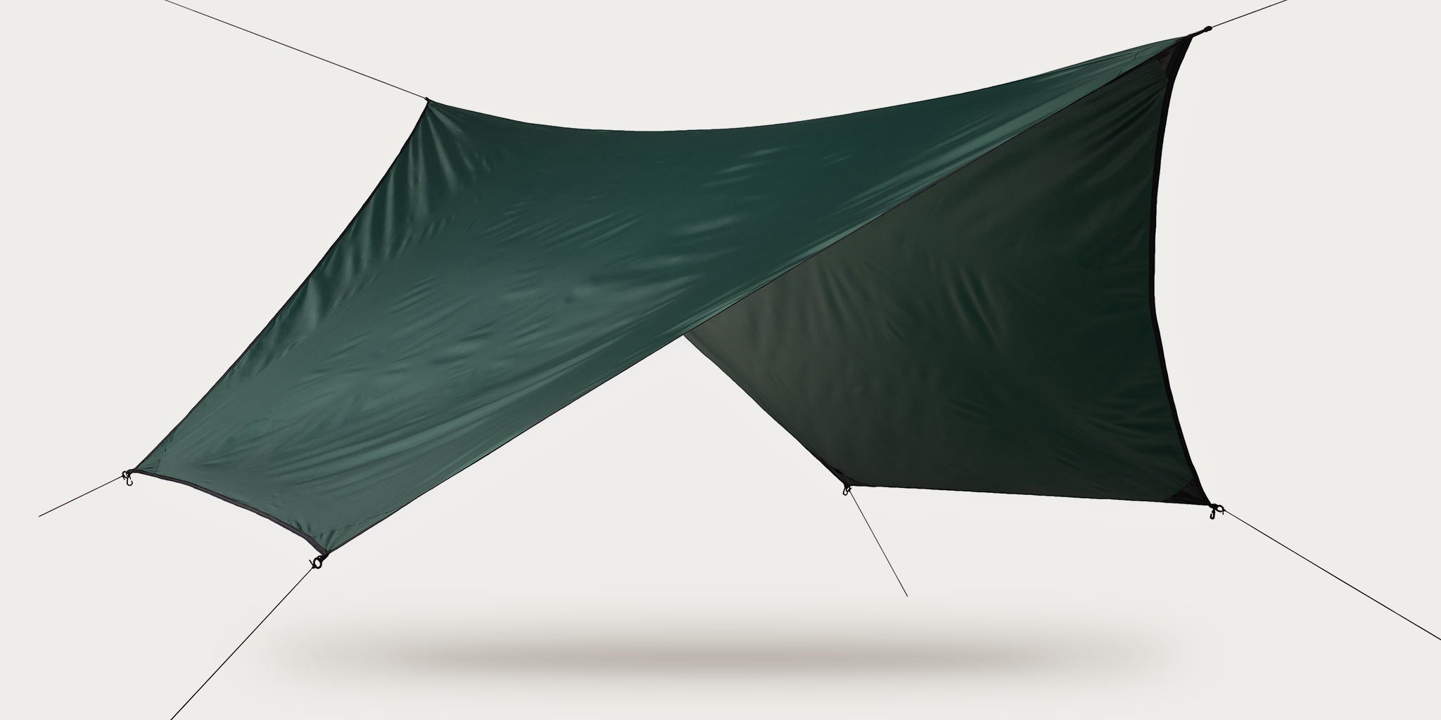 Hideaway OffRoad HEX Fly Tarp toit de pluie vert Hideaway OffRoad HEX Fly Tarp toit de pluie vert