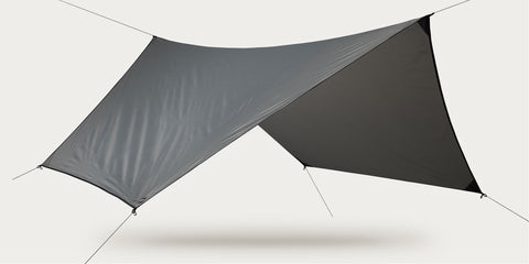 Titanium Grey - Hex Rainfly 70D Polyester