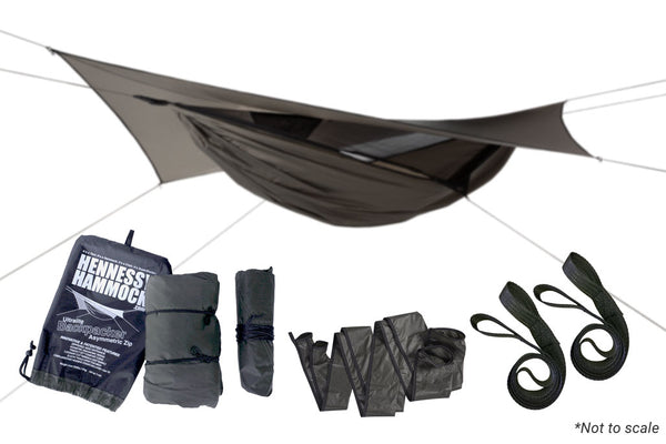 Hennessy hammock ultralite backpacker asym classic Clearance