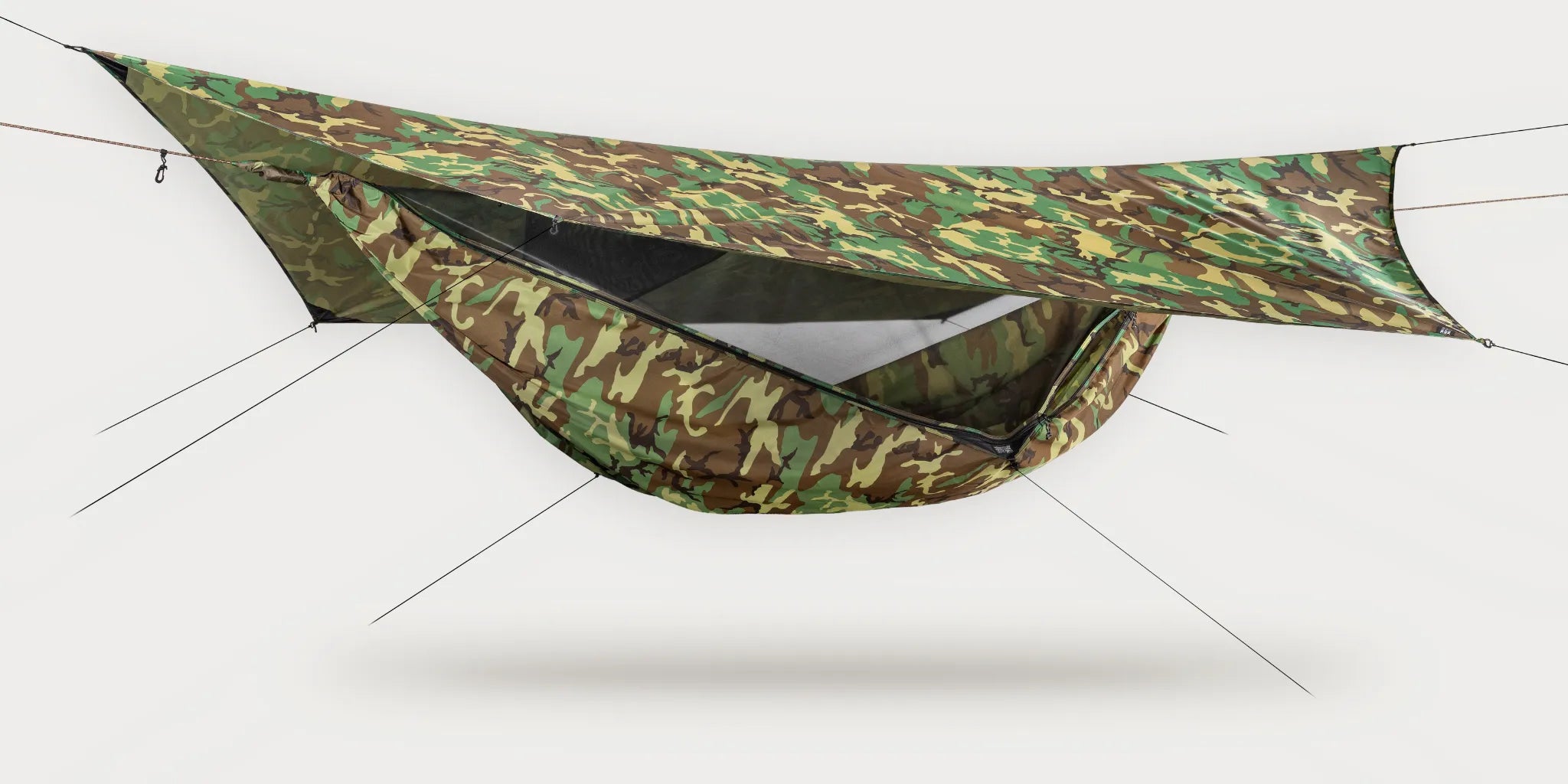 Explorer Deluxe Zip XL - Woodland – Hennessy Hammock Explorer Deluxe Zip XL - Woodland – Hennessy Hammock