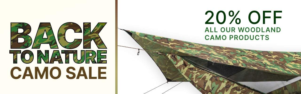 Hennessy Hammock current sale banner ad. Click here for more information.
